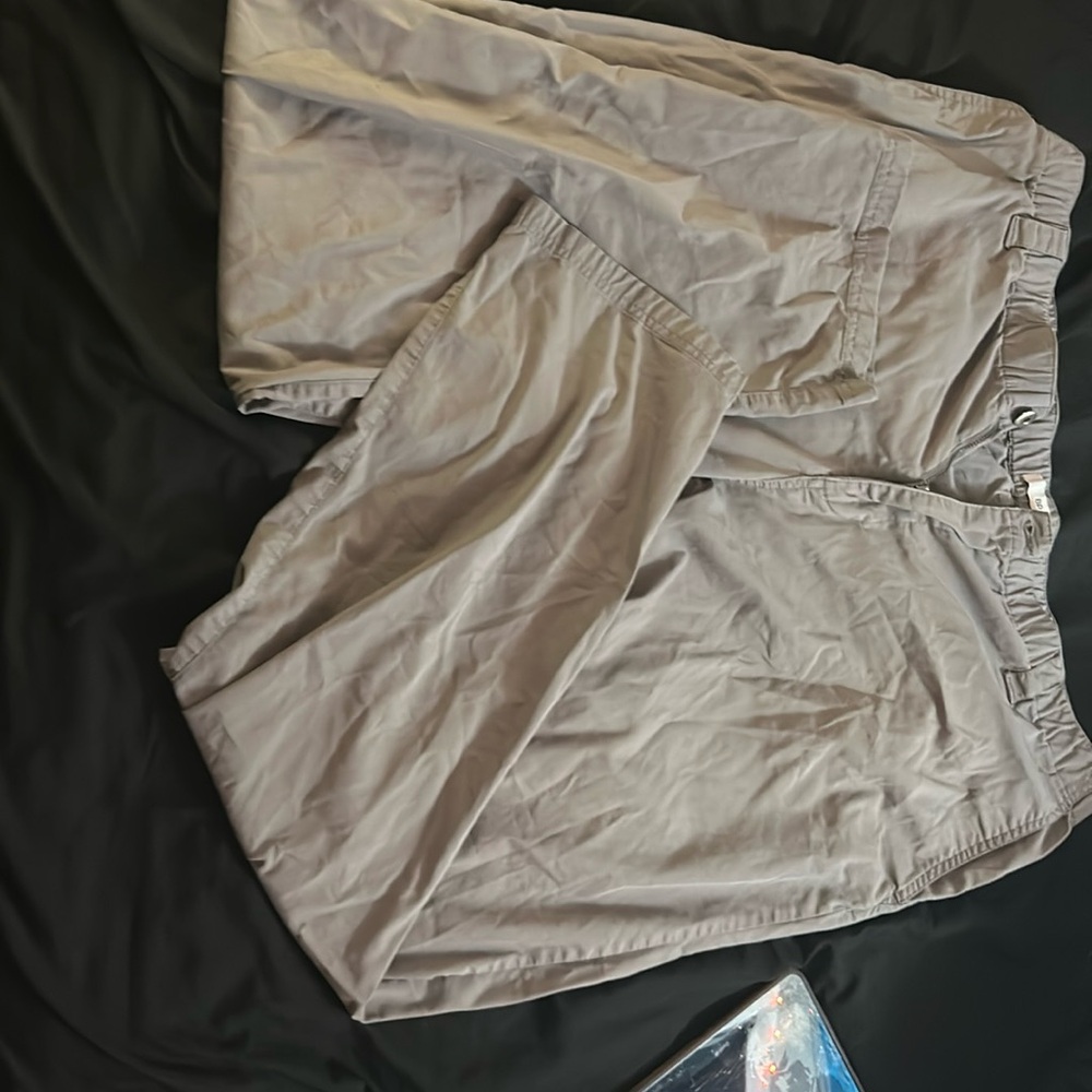Grey large bp pants